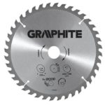 Graphite Cirkelzaagblad – 160x30mm (18 tanden)