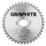 Graphite Cirkelzaagblad – 190x30mm (40 tanden)