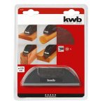 KWB Bloc de ponçage manuel pour patins de ponçage ronds 125mm (2)