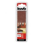 KWB Bloc de ponçage manuel pour bande abrasive 40x303mm (1)