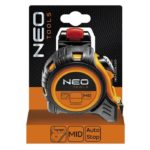 NEO-Tools Mètre ruban magnétique avec clip ceinture 5m