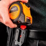 NEO-Tools Mètre ruban magnétique avec clip ceinture 5m