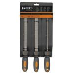 Neo-Tools Set de limes à bois T12 – Bastard (20cm) (3 pièces) (1)