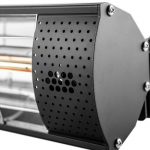Neo-Tools Chauffage de terrasse infrarouge boîtier noir 2000w (1)