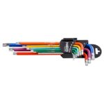 Neo-Tools Torx-Stiftsleutelset gekleurd T10 – T50 (9-delig) (1)