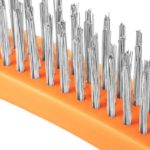 Brosse métallique Neo-Tools acier inoxydable – 4 rangs (3)
