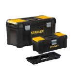 Stanley Essential Toolbox 19 et 12,5 (2 mallettes à outils) (2)