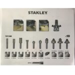 Kit de fraisage Stanley arbre 8mm (10 pièces) (2)