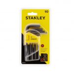 Stanley stiftsleutelset 1,5-10mm 10-delig (1)